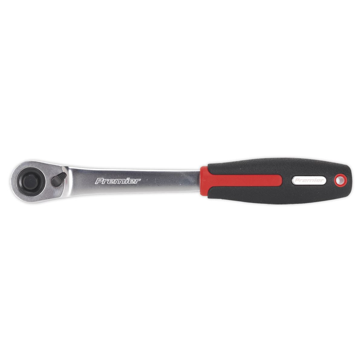 Sealey AK8982 Ratchet Wrench 1/2"Sq Drive Compact Head 72-Tooth Flip Reverse Premier Platinum Sealey
