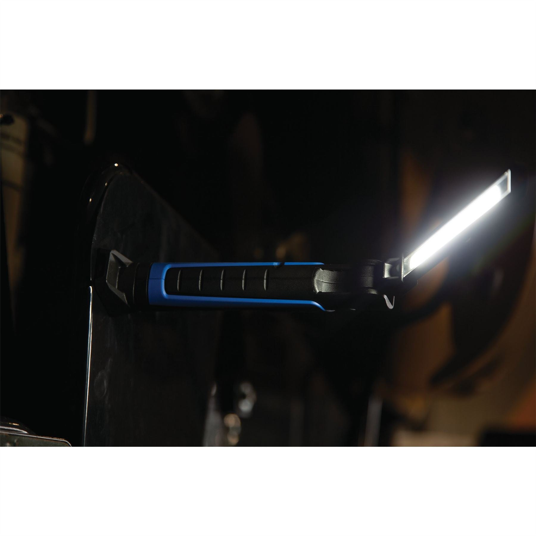 Draper 98342 COB/SMD LED Slimline Inspection Lamp 7W 70 - 700 Lumens Blue 1 x USB Cable Supplied Draper