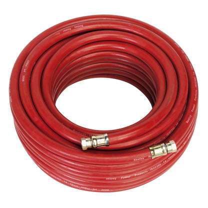 Sealey AHC2038 Air Hose 20m x Ø10mm with 1/4"BSP Unions Sealey