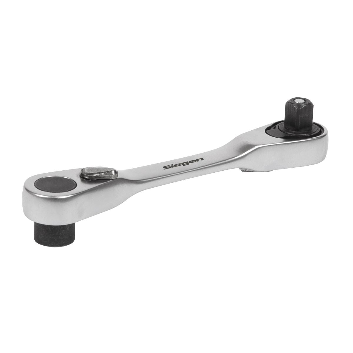 Siegen S01251 Micro Ratchet Bit Driver/Wrench 1/4"Hex  x 1/4"Sq Drive Sealey