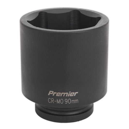 Sealey IS190D Impact Socket 90mm Deep 1"Sq Drive Sealey