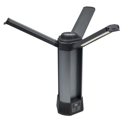 Sealey LED240 Rechargeable Flexible Floodlight with Tripod 24W COB LED & 5W SMD LED Sealey