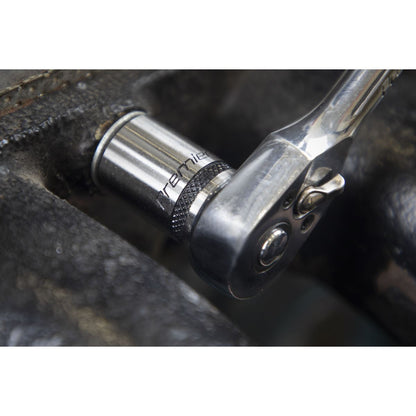 Sealey AK7990 Socket Set 13pc 1/4"Sq Drive Metric - Premier Black Sealey