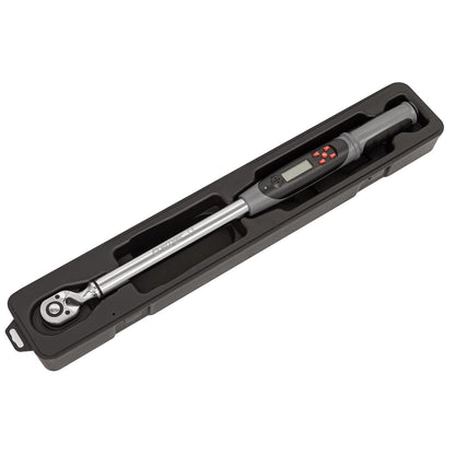 Sealey STW306 Angle Torque Wrench Digital 1/2"Sq Drive 20-200Nm(14.7-147.5lb.ft) Sealey