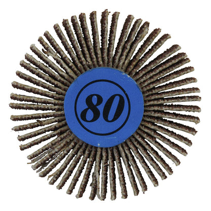 Sealey RTA7FW Rotary Tool Abrasive Flap Wheel Set 7pc Ø30mm Sealey