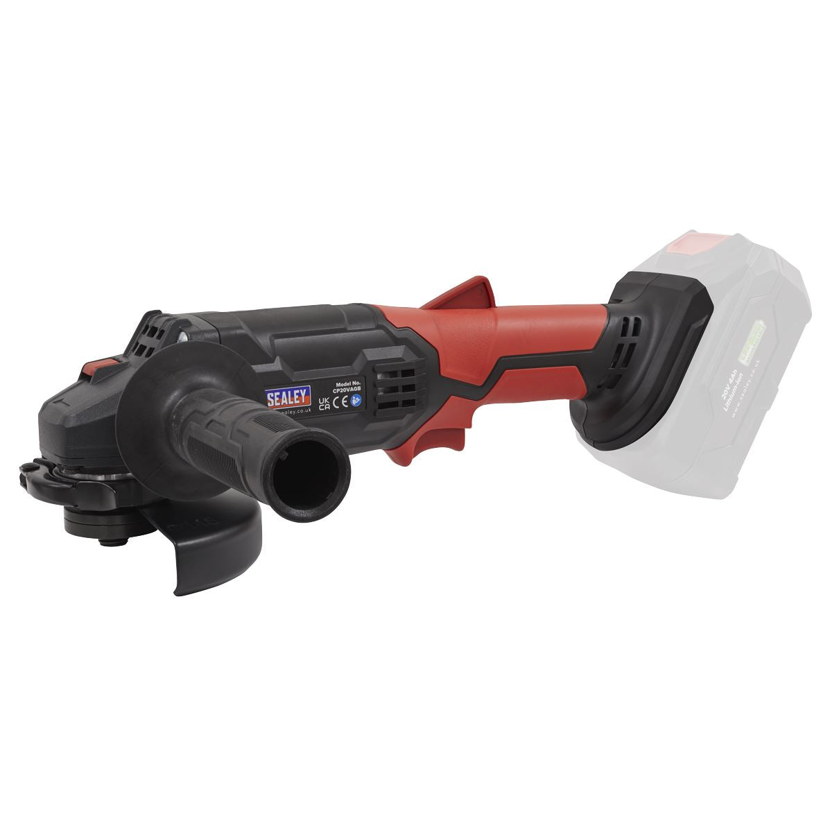 Sealey CP20VAGB Cordless Angle Grinder Ø115mm 20V SV20 Series - Body Only Sealey