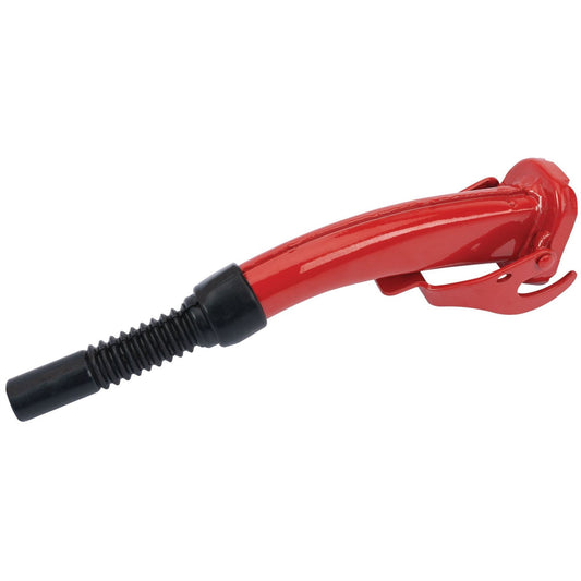 Draper 08115 Red Steel Spout for 10/20L Fuel Cans Draper