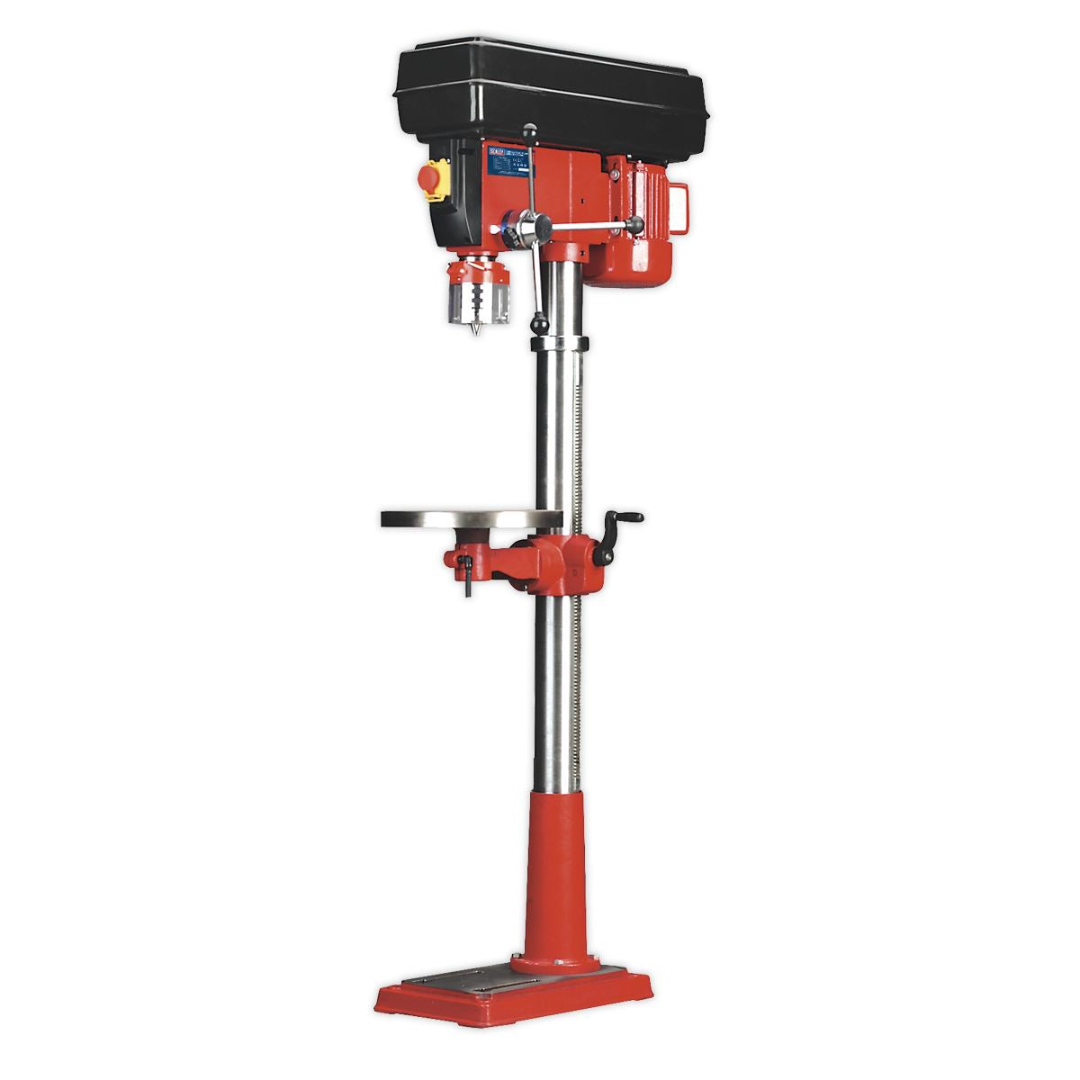 Sealey GDM200F/VS Pillar Drill Floor Variable Speed 1630mm Height 650W/230V Sealey
