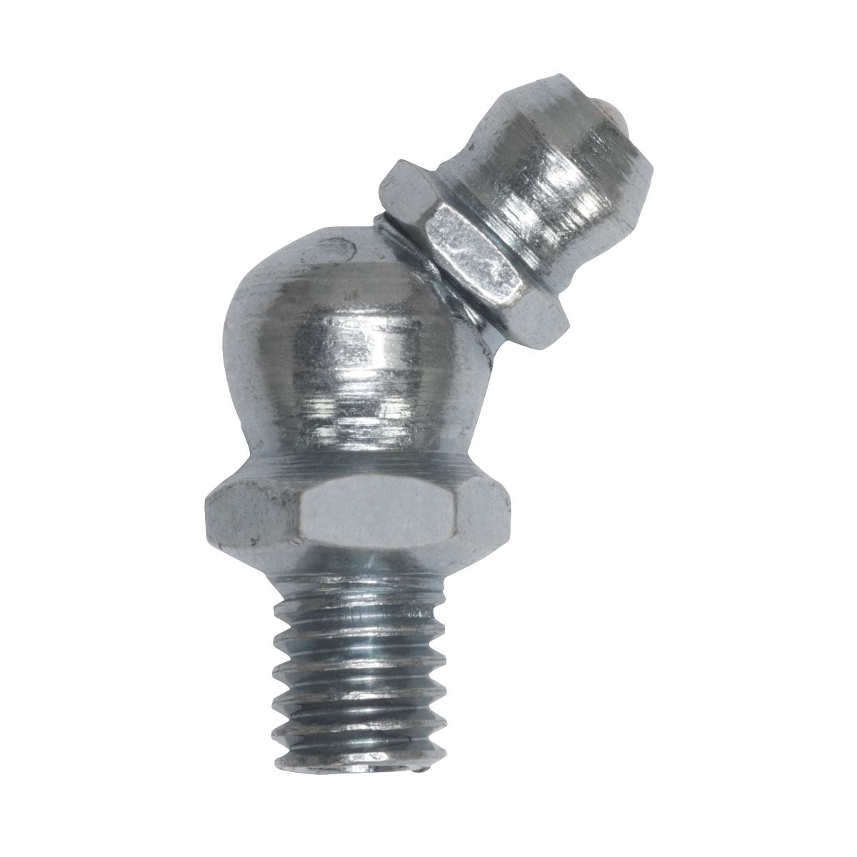 Sealey GNI11 Grease Nipple 45° 1/8"BSP Gas Pack of 25 Sealey