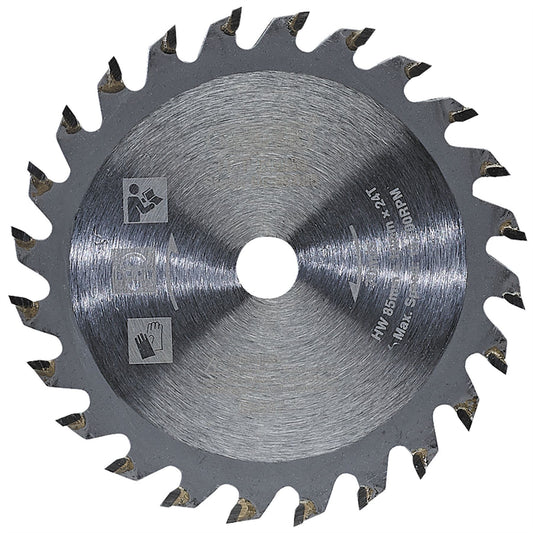 Draper 90485 TCT Saw Blade 85 x 10mm 24T Draper
