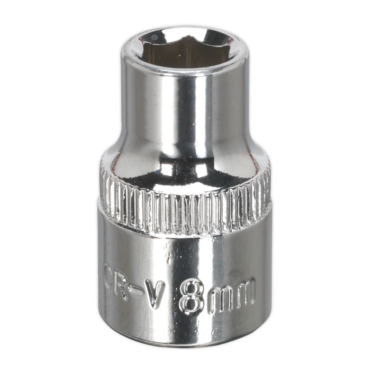 Sealey SP3808 WallDrive® Socket 8mm 3/8"Sq Drive Fully Polished Sealey