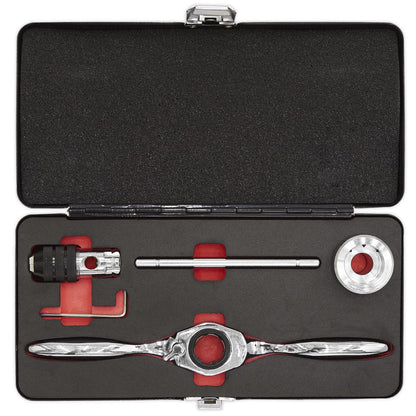 Sealey AK3027 Bi-Directional Ratchet Tap & Die Holder Set 5pc Metric Sealey