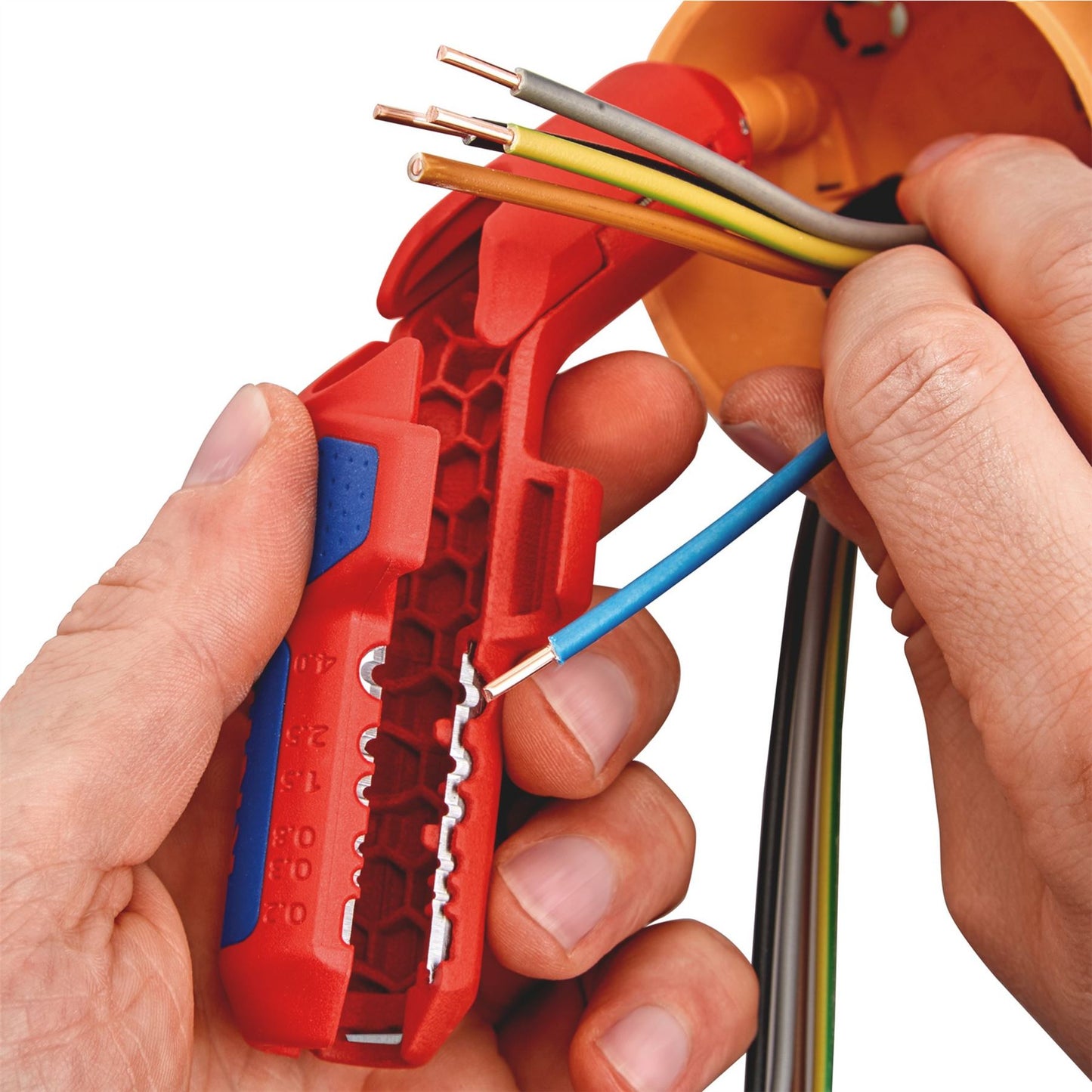 Knipex 16414 16 95 01 SB ErgoStrip® Universal Stripping Tool 135mm Knipex