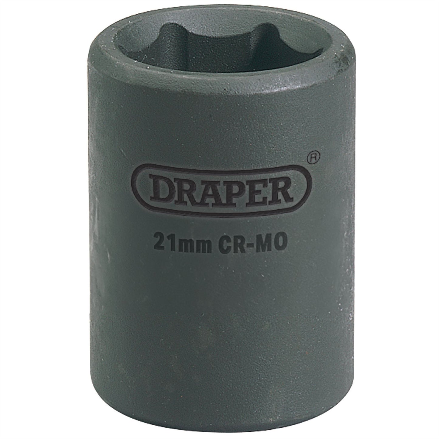 Draper 28511 Expert HI-TORQ® Impact Socket 1/2" Sq. Dr. 21mm Draper