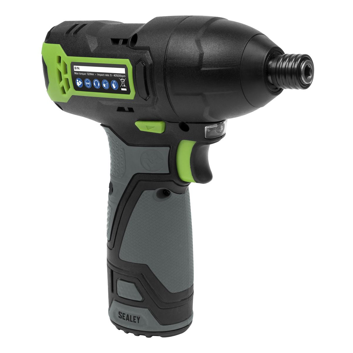 Sealey CP108VCID Cordless Impact Driver 1/4"Hex Drive 10.8V 2Ah SV10.8 Series Sealey