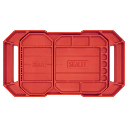 Sealey APNST4 Flexible Tool Trays Non-Slip - Pack of 3 Sealey