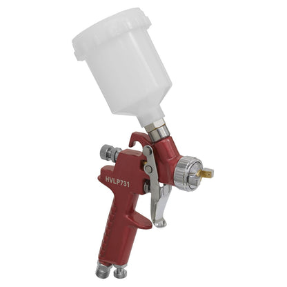 Sealey HVLP731 HVLP Gravity Feed Touch-Up Spray Gun - 0.8mm Set-Up Sealey