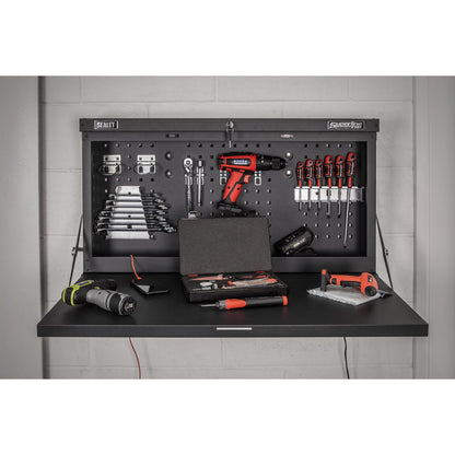 Sealey APWMW01 Wall Mounted Foldable Workbench 900mm Sealey