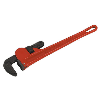 Sealey AK5105 Pipe Wrench European Pattern 450mm Cast Steel Sealey