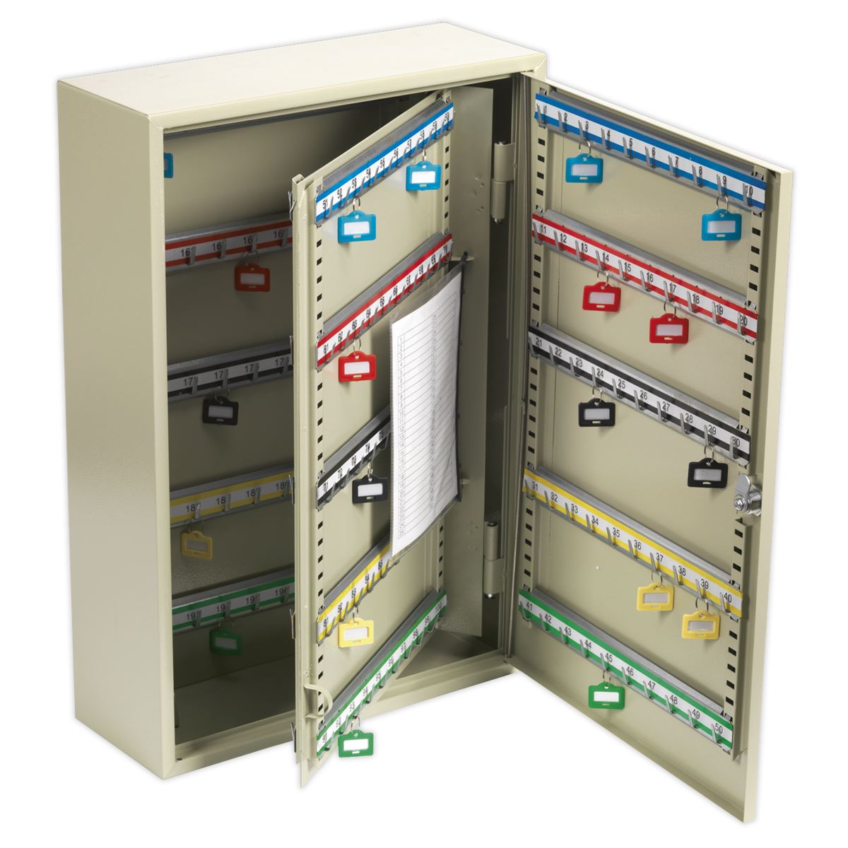 Sealey SKC200 Key Cabinet 200 Key Capacity Sealey