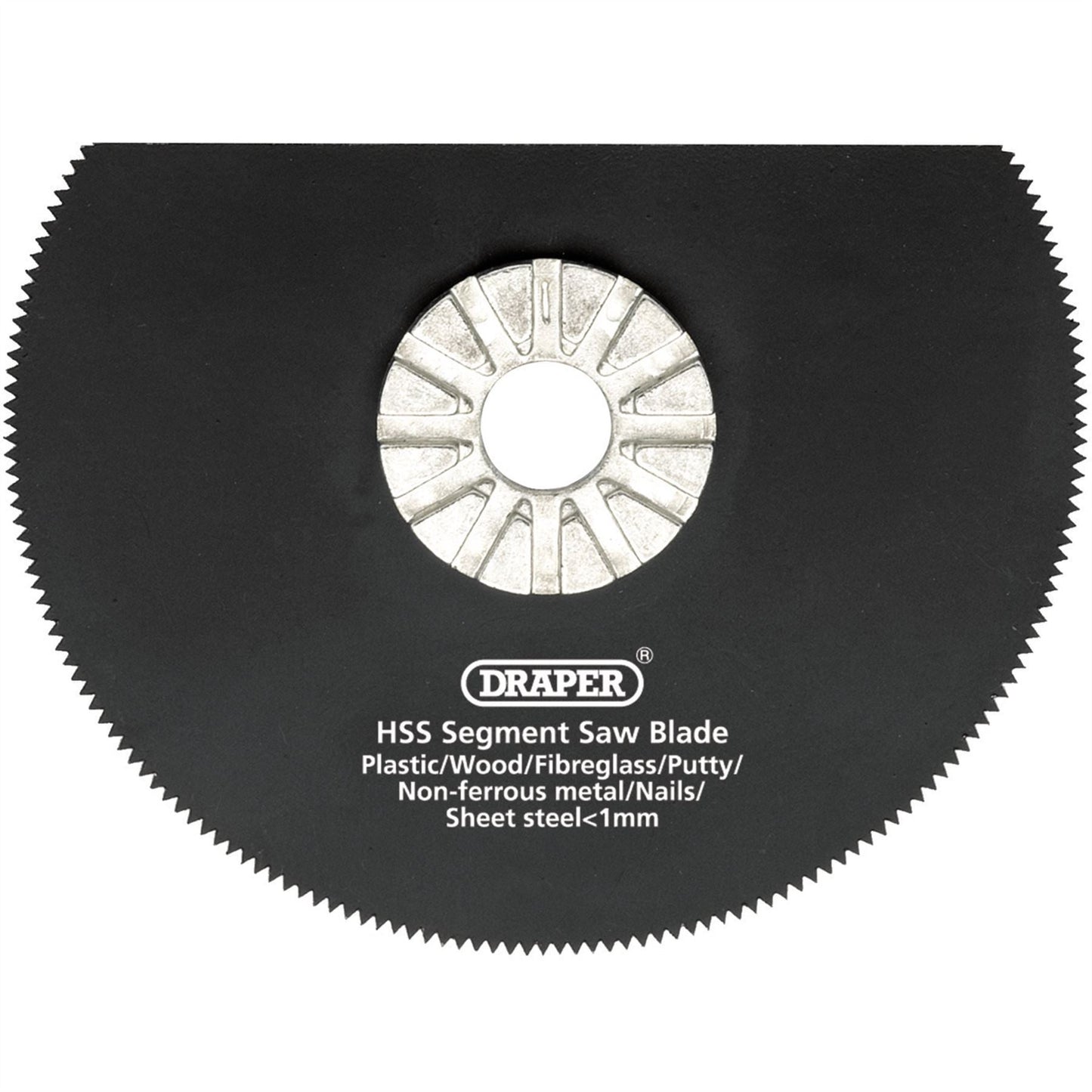 Draper 26072 HSS Segment Saw Blade 88mm Diameter 18tpi Draper
