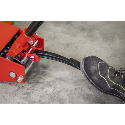 Sealey 3000HLC Premier Long Reach High Lift Trolley Jack 3 Tonne Sealey