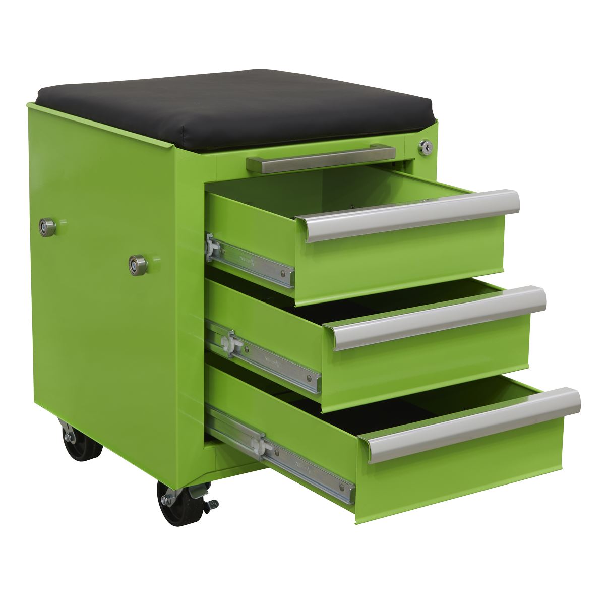Sealey AP556CSHV Rollcab 3 Drawer & Utility Seat Sealey