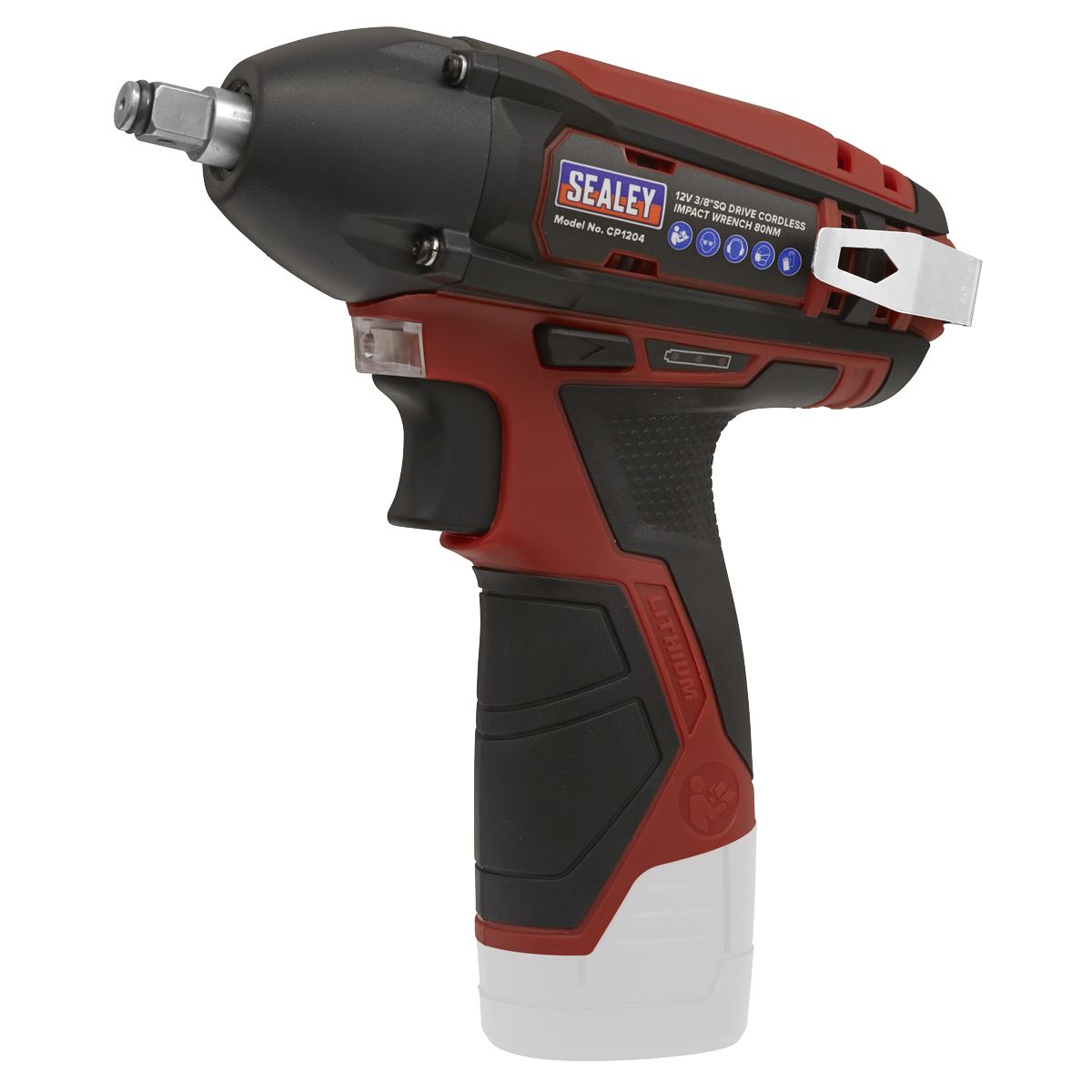 Sealey CP1204 Cordless Impact Wrench 3/8"Sq Drive 12V SV12 Series - Body Only Sealey