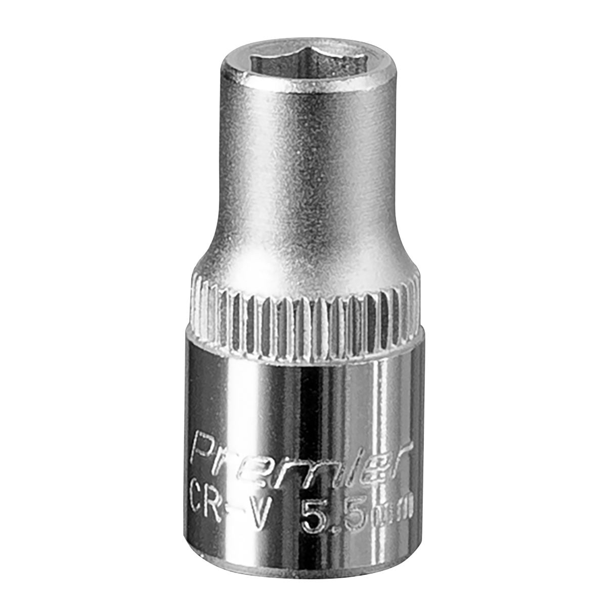Sealey S14055 WallDrive® Socket 5.5mm 1/4"Sq Drive Sealey