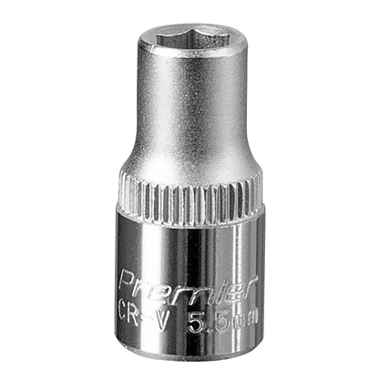 Sealey S14055 WallDrive® Socket 5.5mm 1/4"Sq Drive Sealey