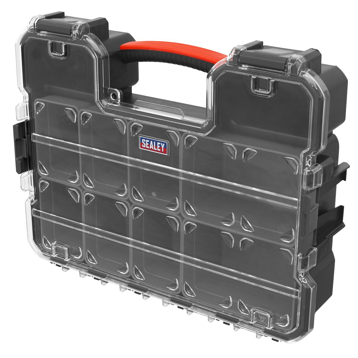 Sealey APAS10R Parts Storage Case with Fixed & Removable Compartments Sealey