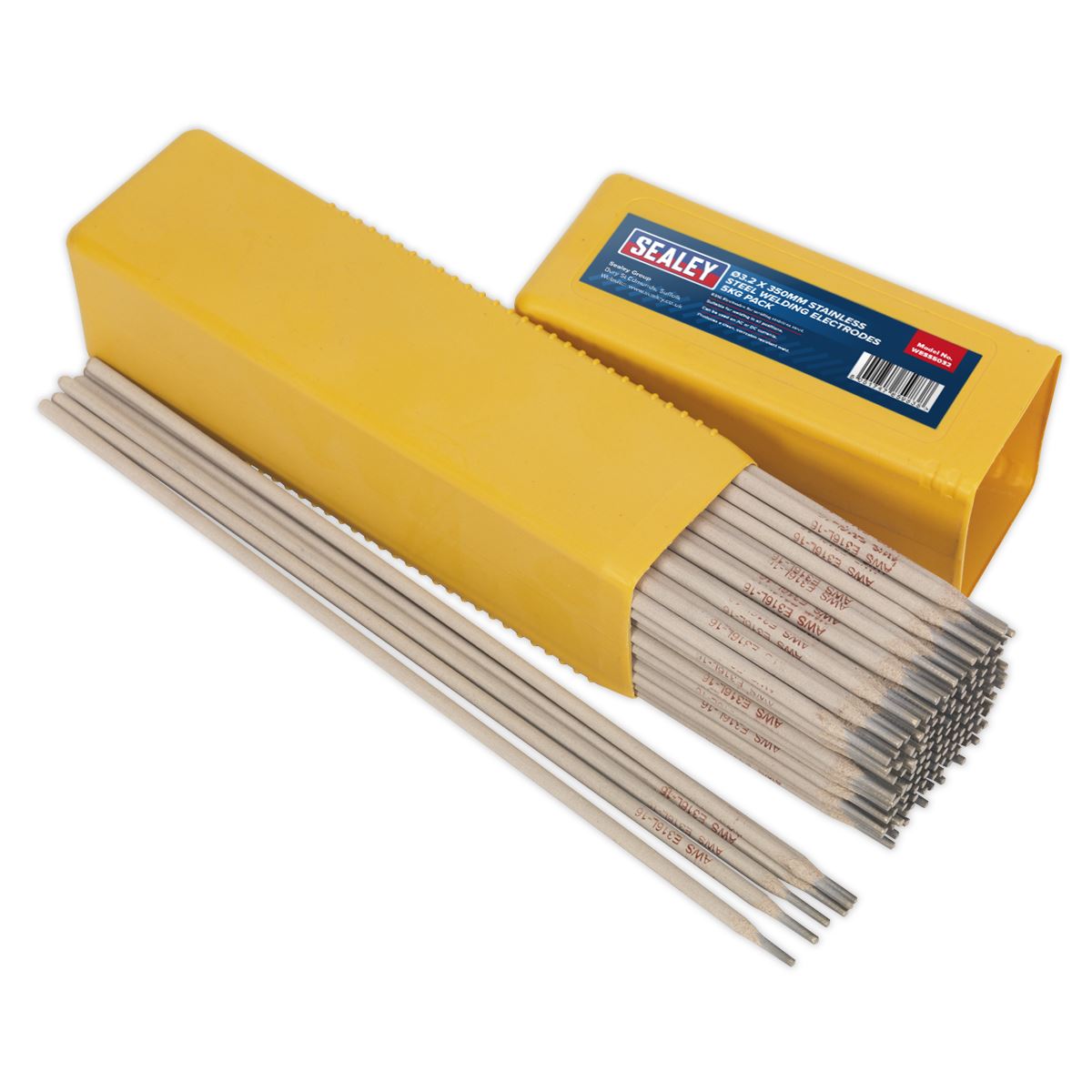 Sealey WESS5032 Welding Electrodes Stainless Steel Ø3.2 x 350mm 5kg Pack Sealey