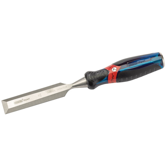 Draper 24408 Soft Grip 'Pound Thru' Bevel Edge Wood Chisel 25 x 140mm Draper