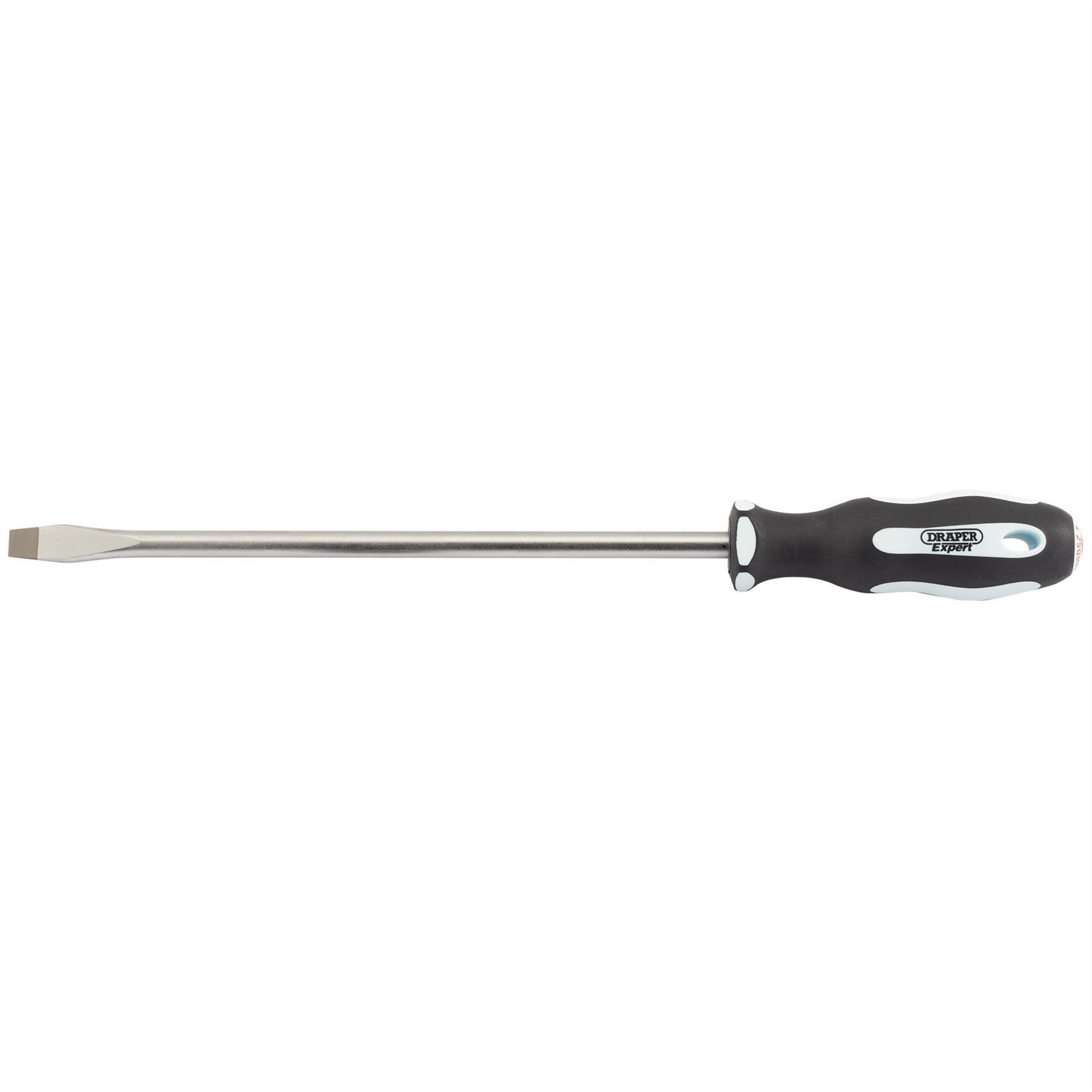 Draper 34981 Plain Slot Soft Grip Screwdriver 10 x 250mm Draper