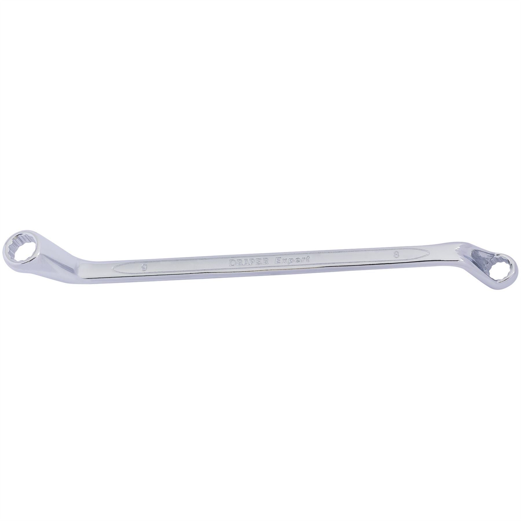 Draper 55685 HI-TORQ® Deep Offset Ring Spanner 8 x 9mm Draper