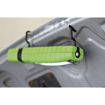 Sealey LED360G Rechargeable 360° Inspection Light 8W & 3W SMD LED - Green Sealey