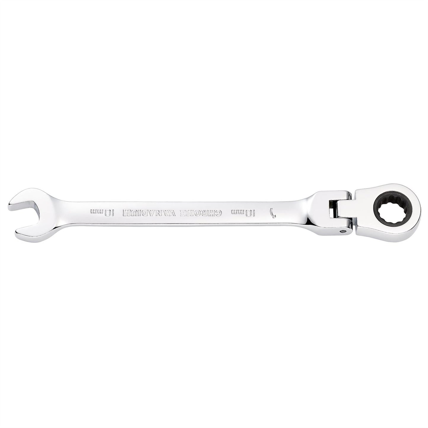 Draper 52011 HI-TORQ® Metric Flexible Head Ratcheting Combination Spanner 10mm Draper