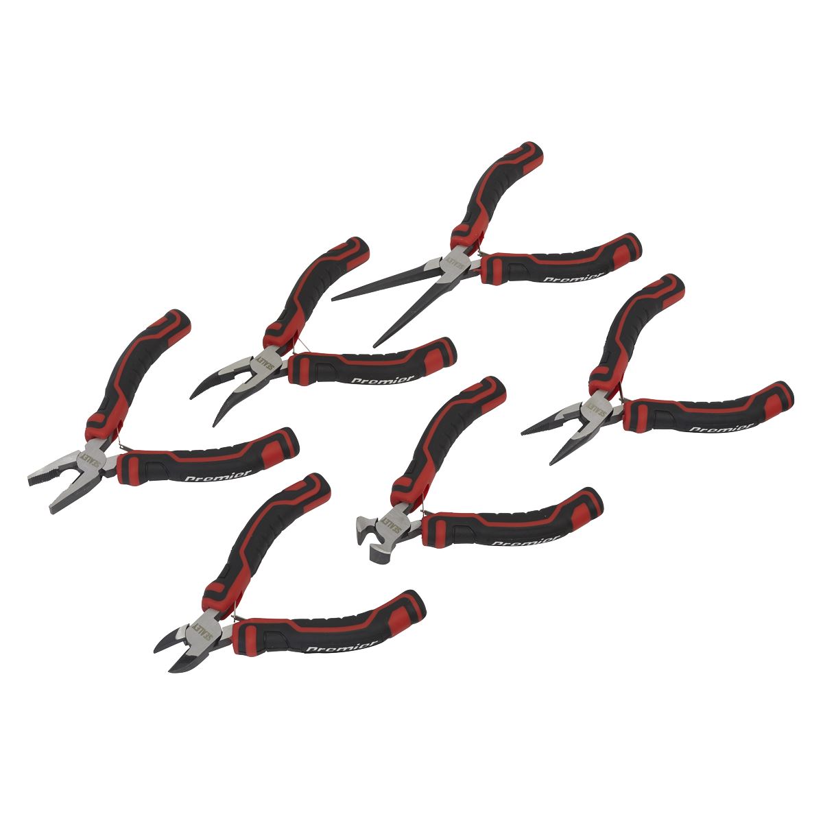 Sealey AK8381 Mini Pliers Set 6pc Sealey