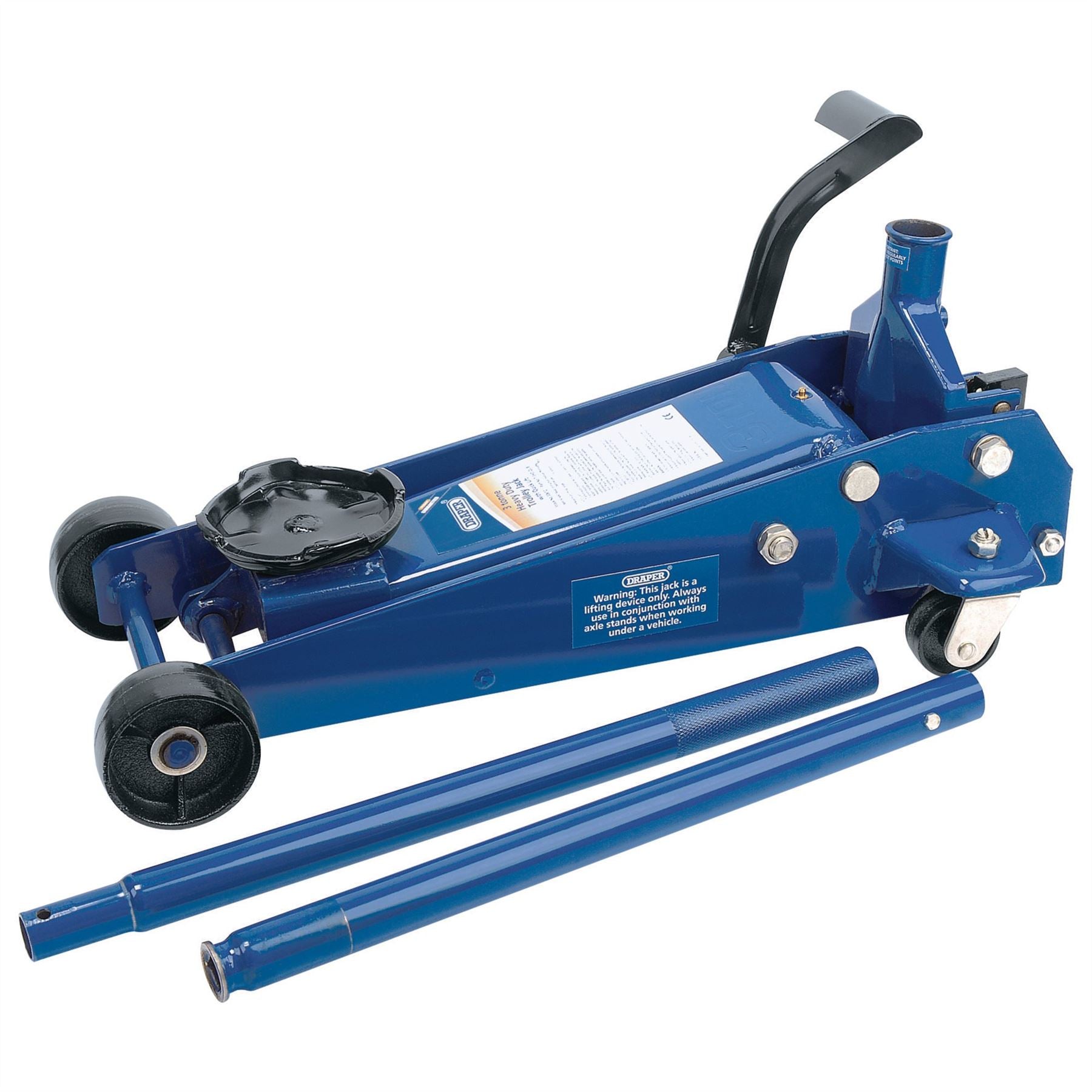Draper 30612 Quick Lift' Trolley Jack 3 Tonne Draper