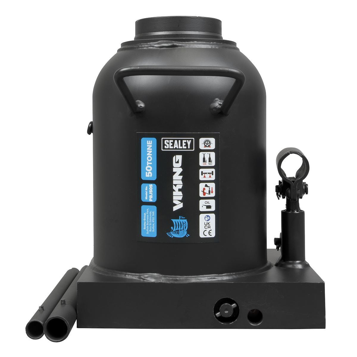 Sealey PBJ50S Viking Bottle Jack 50 Tonne Sealey