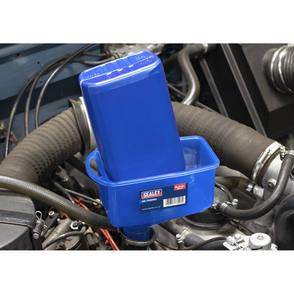 Sealey OIL1F Square Oil Funnel Sealey