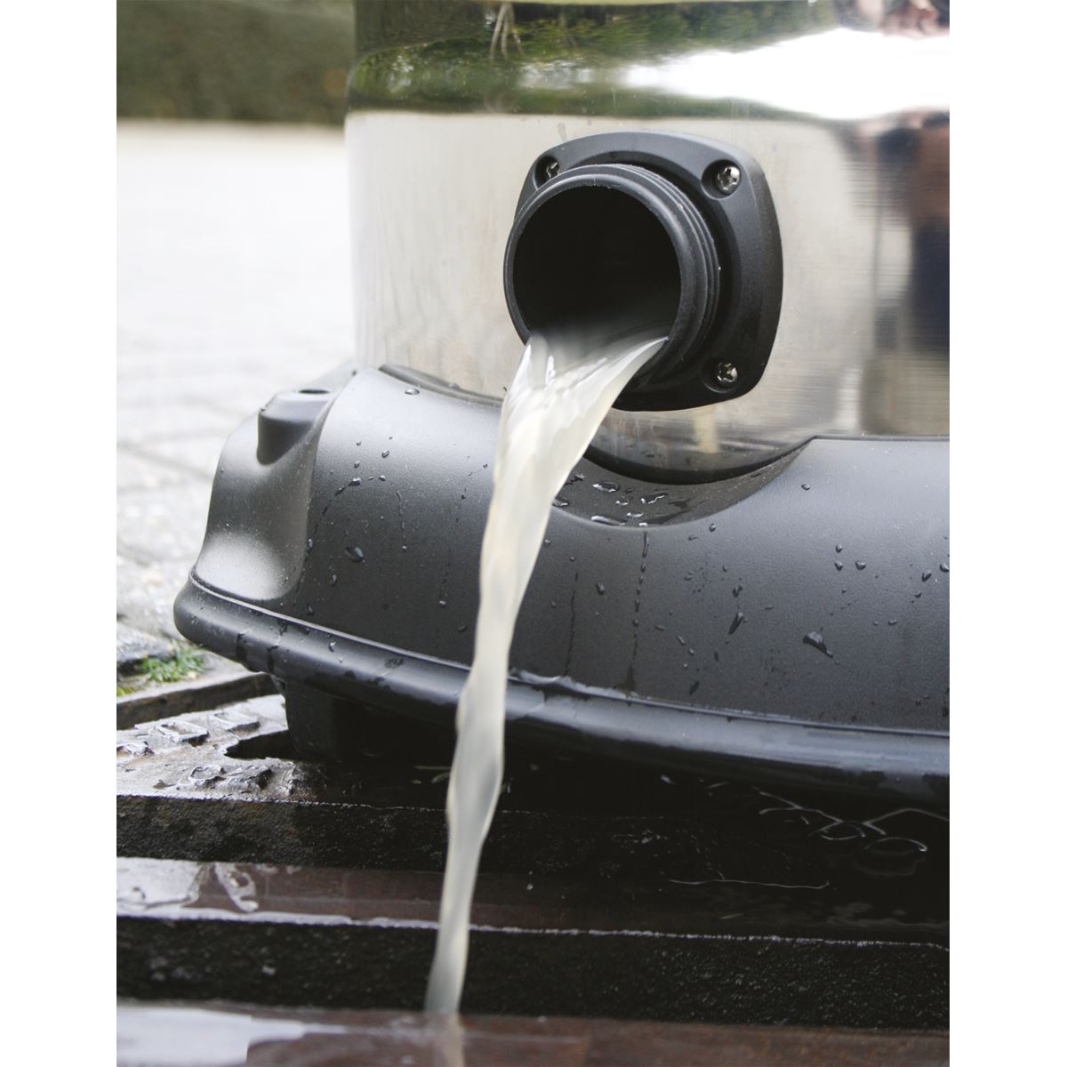 Sealey VMA915 Valet Machine Wet & Dry 30L Stainless Drum Sealey