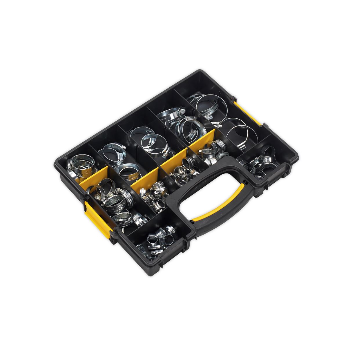 Sealey SHC85AC Hose Clip Assortment 85pc Ø8-57mm Sealey