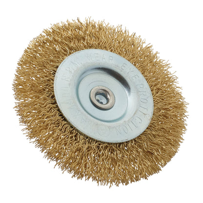 Draper 41429 Brassed Steel Crimped Wire Wheel Brush 75mm Draper