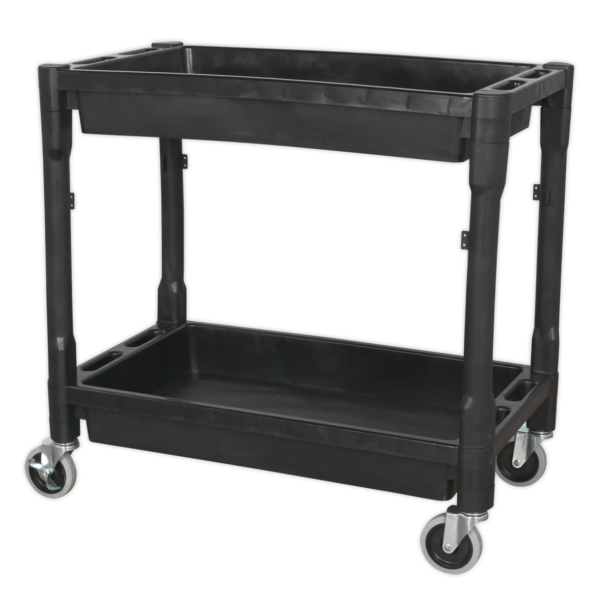 Sealey CX204 Trolley 2-Level Composite Heavy-Duty Sealey