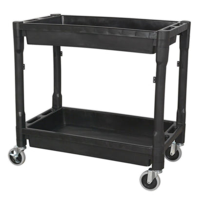 Sealey CX204 Trolley 2-Level Composite Heavy-Duty Sealey