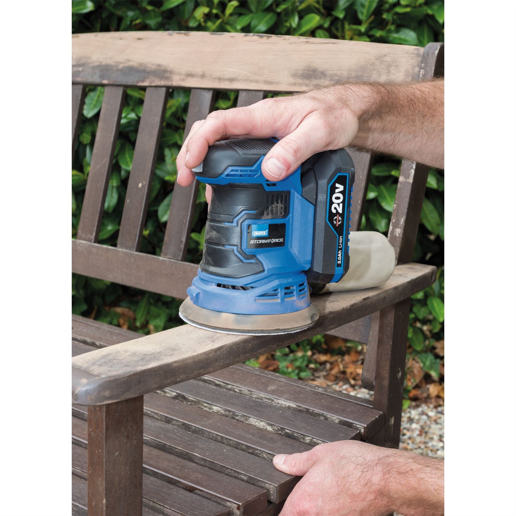 Draper 89522 Storm Force® 20V Random Orbit Sander Sold Bare Draper