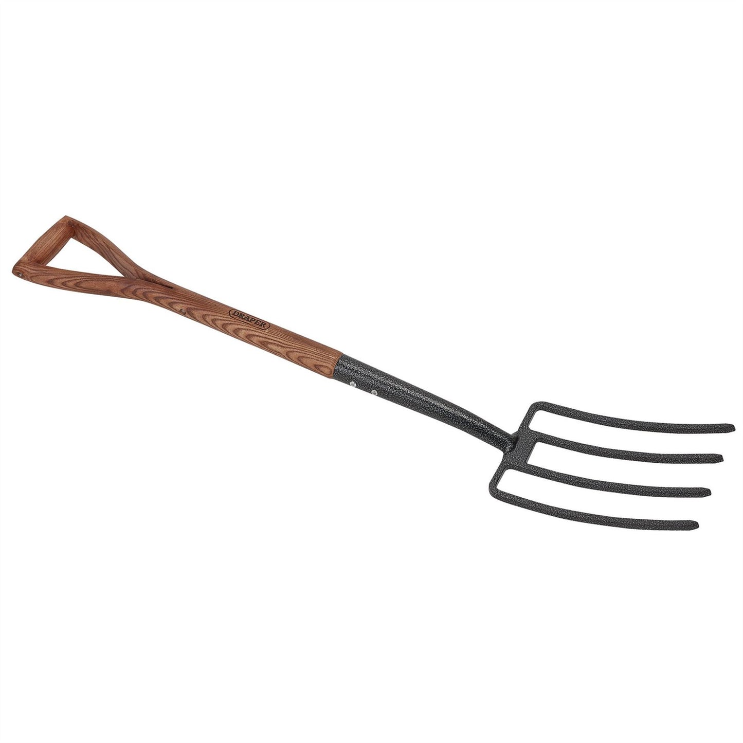 Draper 14301 Carbon Steel Garden Fork with Ash Handle Draper