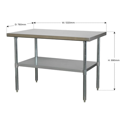 Sealey AP1248SS Stainless Steel Workbench 1.2m Sealey