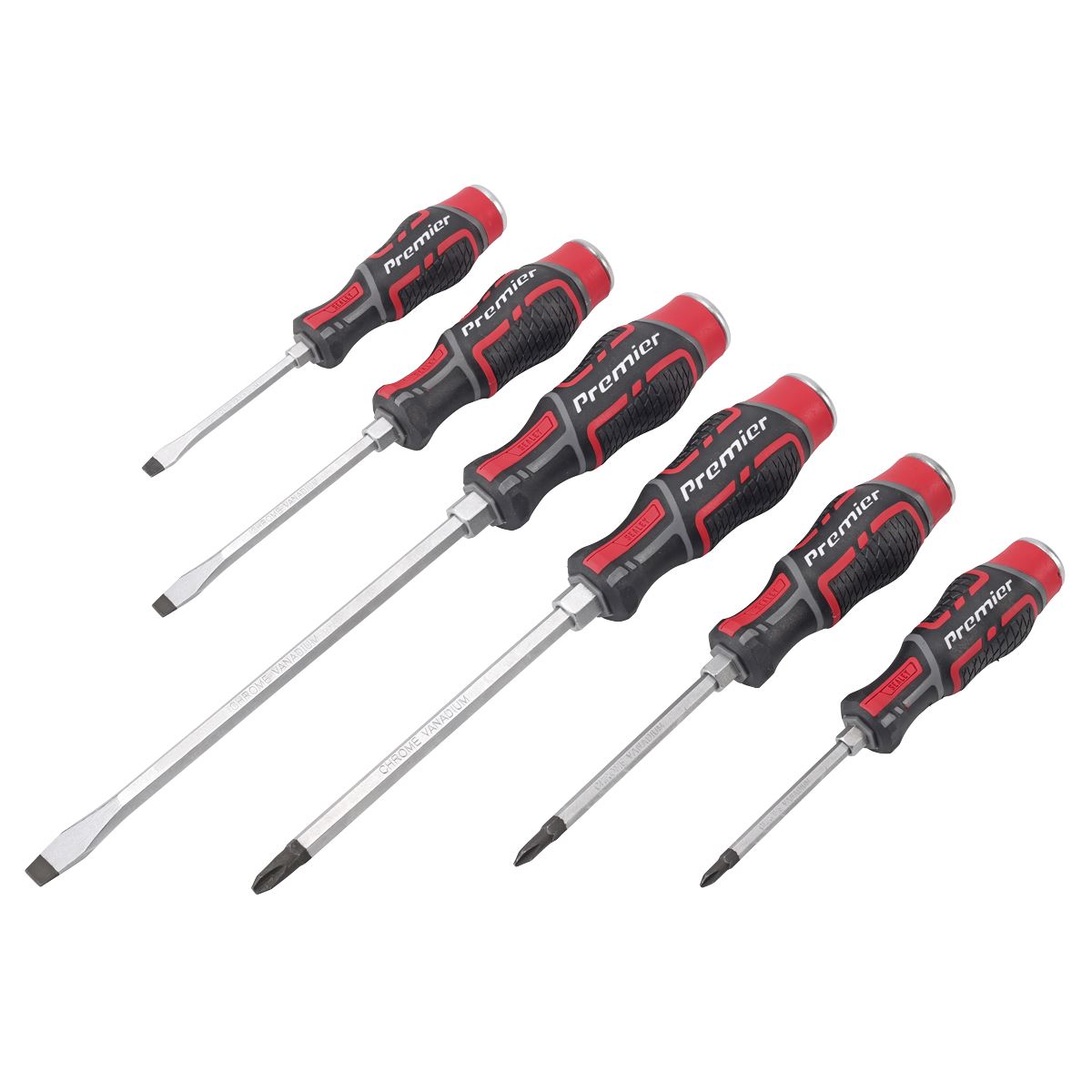 Sealey AK4940 Hammer-Thru Screwdriver Set 6pc Sealey